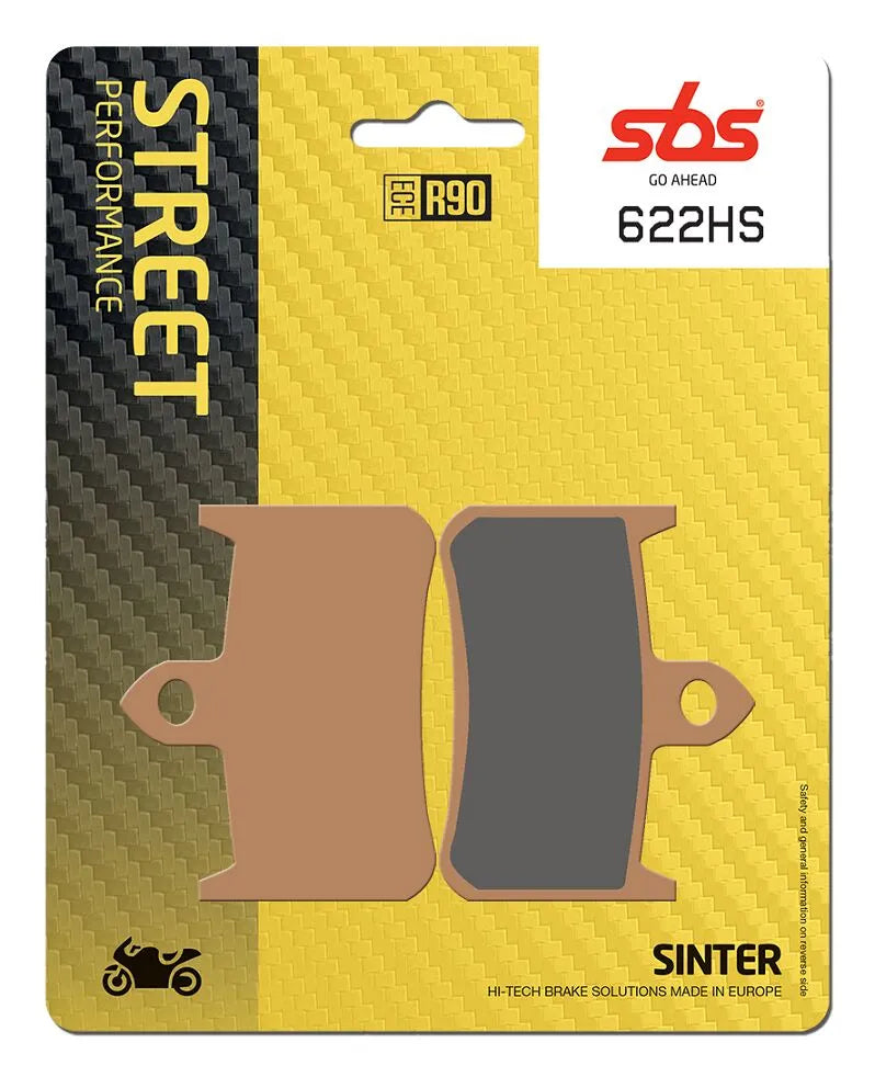 Sbs Hs Street Excel Sintered Vorder Bremsbeläge - Vorne