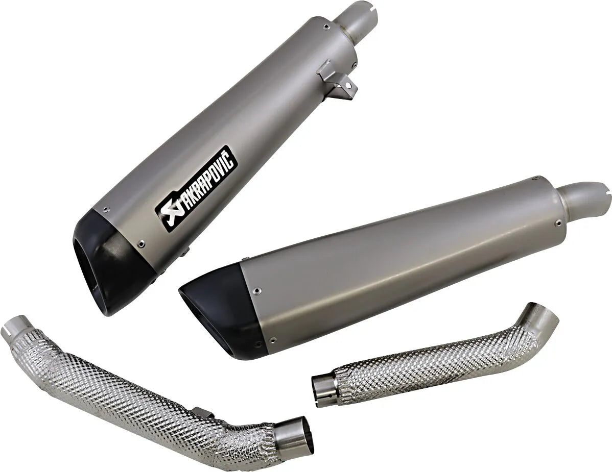 Akrapovic Titanium Slip-on Line Schalldämpfer - ECE Straßenzulassung