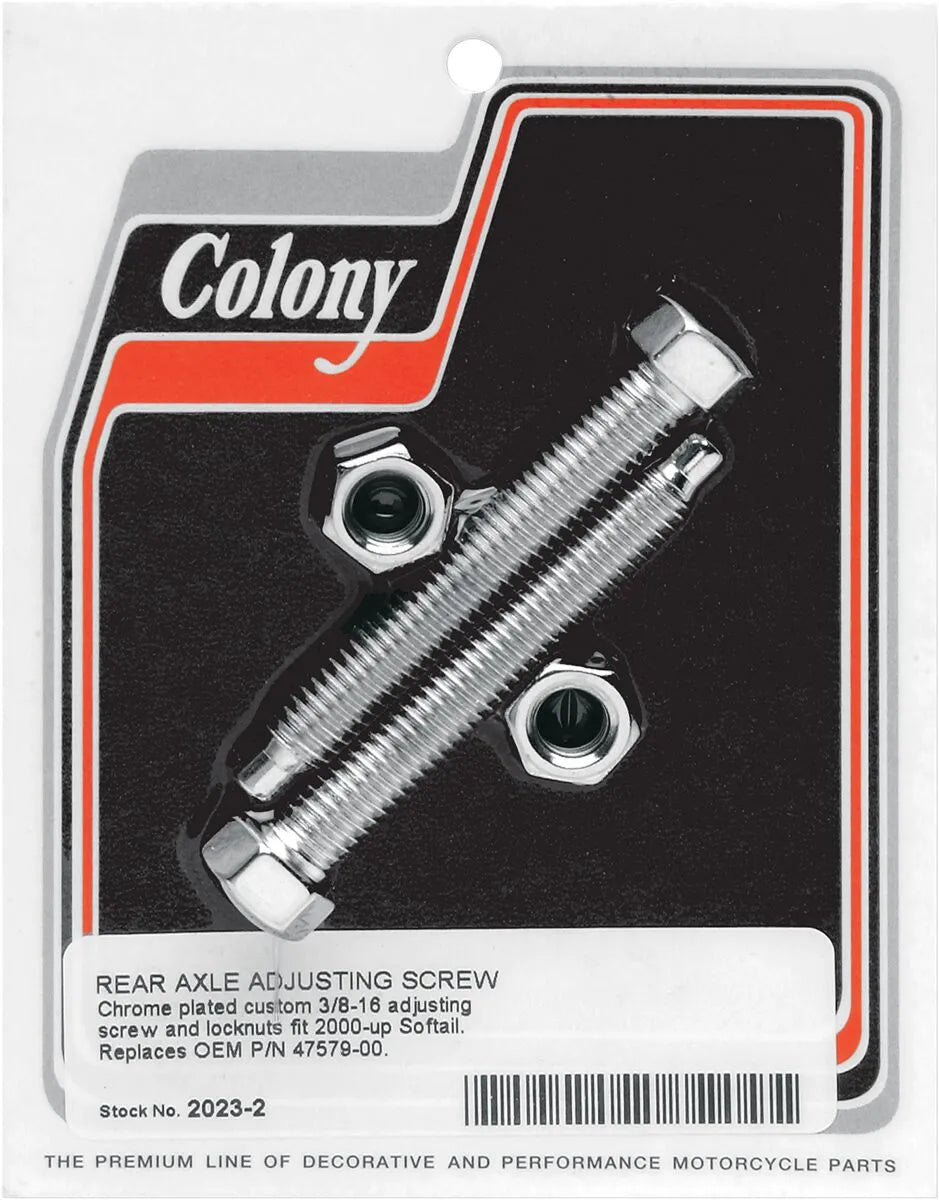 Colony Rear Axle Adjuster Bolts
