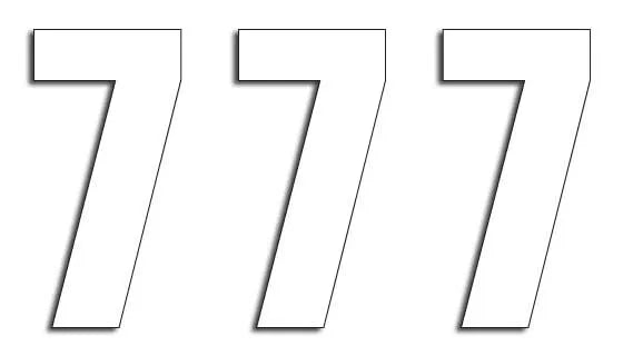 Blackbird Racing Number Plate Graphic 7 - Two Series Numbers