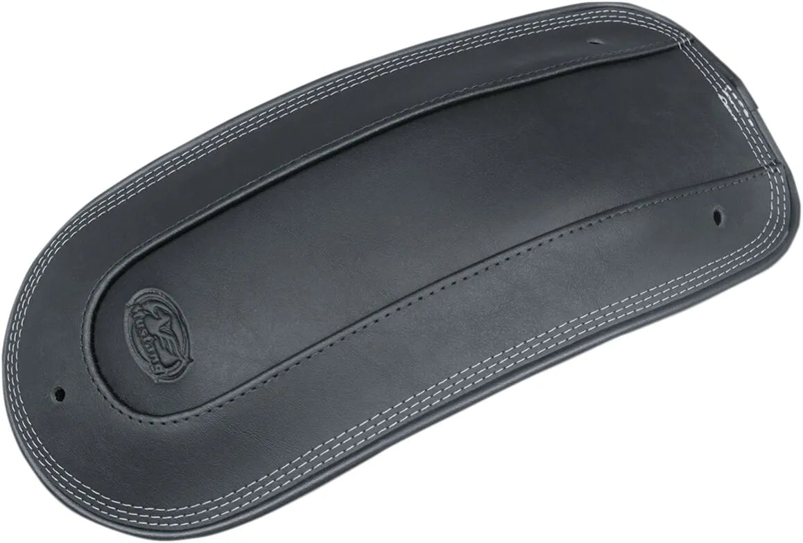 Mustang Triple Stitch Black Fender Bib for Harley Softail