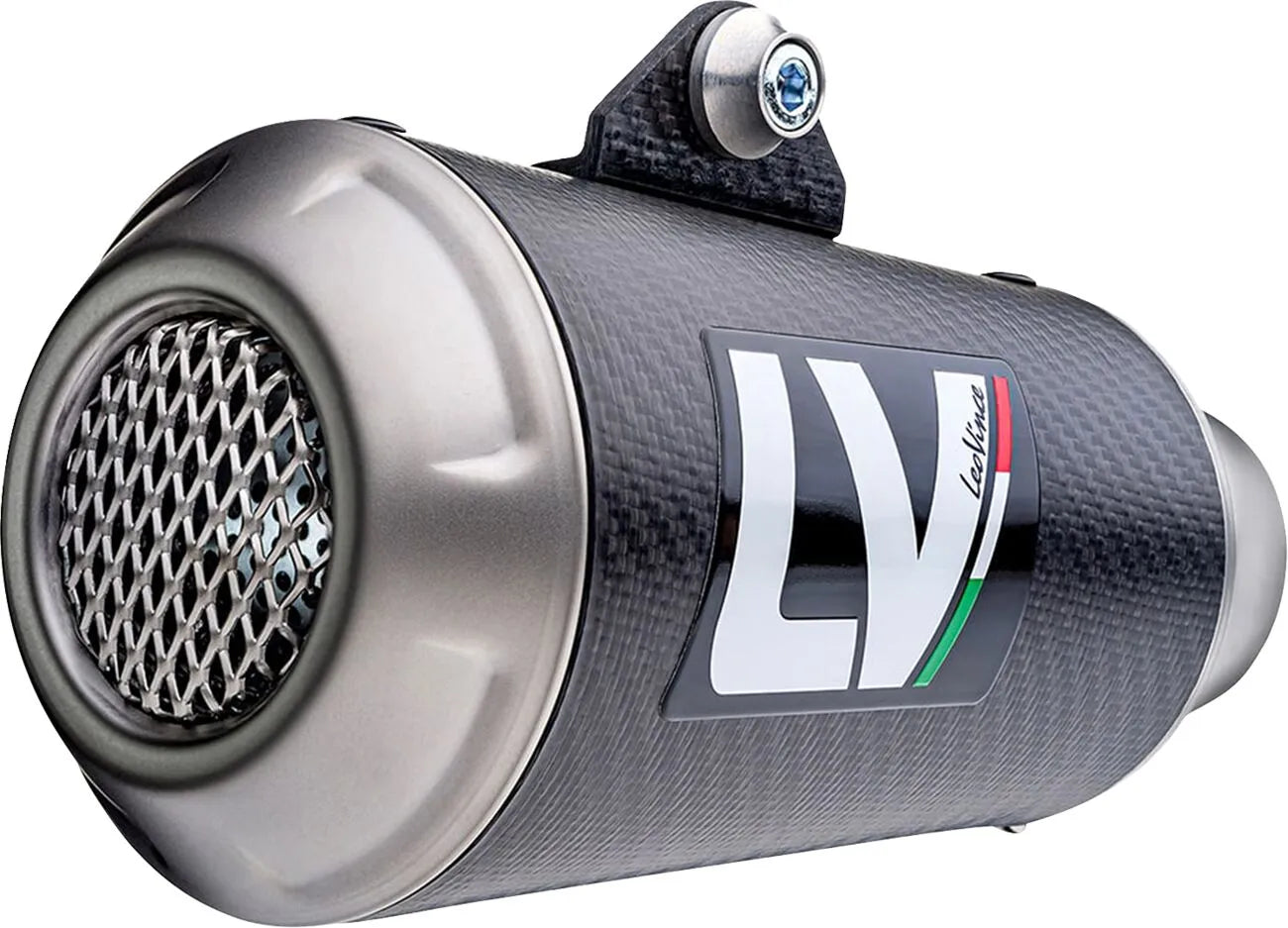Leovince Lv-10 Auspuffanlage Carbon Fiber Schalldämpfer