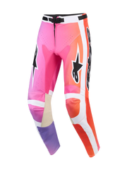 Alpinestars Racer Air Portl Pants - Orange/Pink/Purple/White