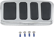 Kuryakyn Iso Brake Pedal Pad - Chrome