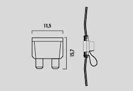 Flosser 7.5a Mini Plug-in Fuses
