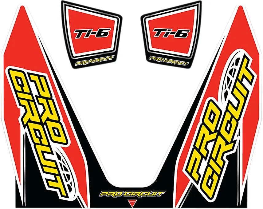 Pro Circuit Auspuff Aufkleber