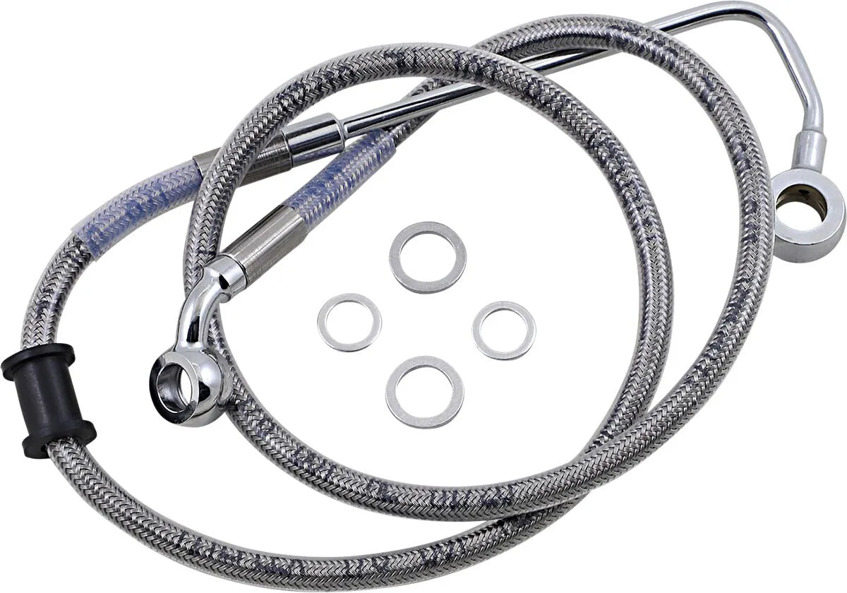 Drag Specialties Verlängerte Bremsleitung für ABS - 34.75"