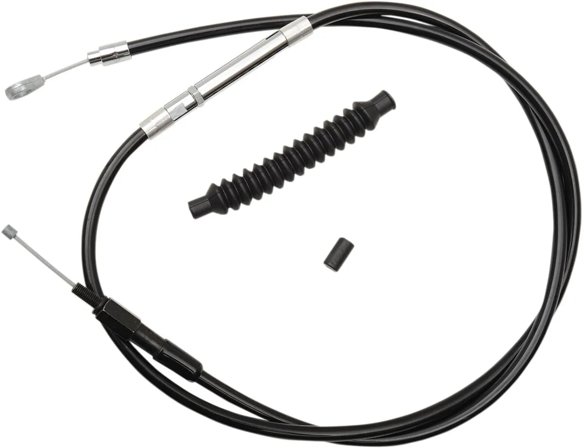 La Choppers Black Vinyl Clutch Cable for Ape Hanger
