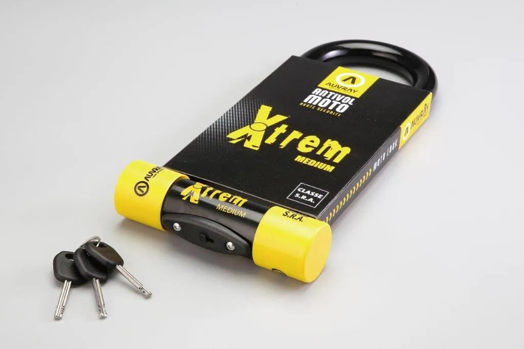 Auvray Xtrem U-lock Medium/maxi For Motorcycle Security