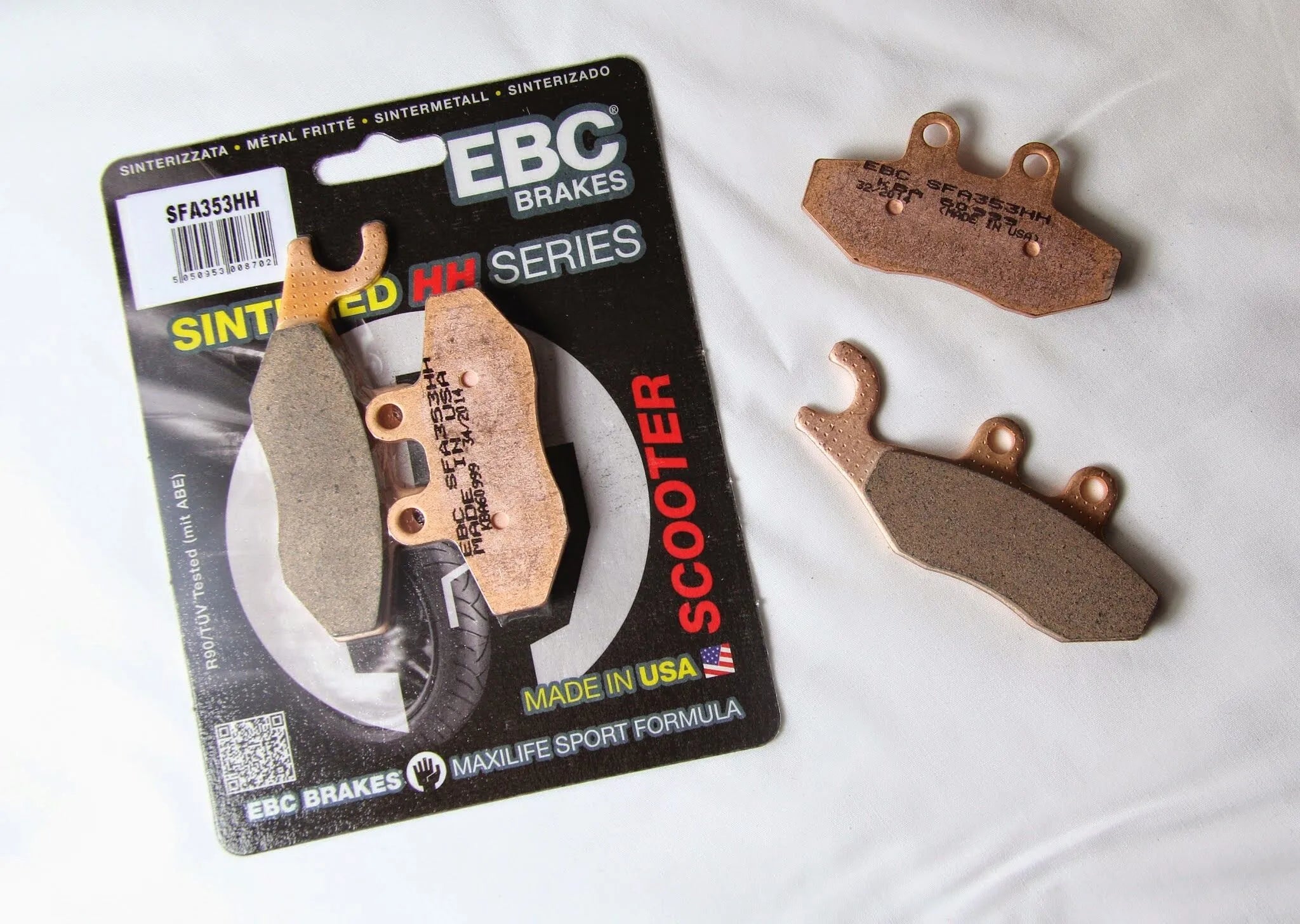 Ebc Sfa-hh Sintered Scooter Brake Pads - Front