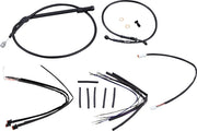 Burly Brand Jail Bar Cable Kit for 12" Handlebars