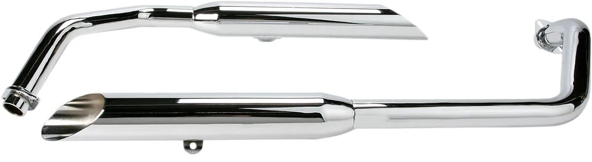 Cobra Classic Komplettes Auspuffsystem Chrom