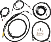 La Choppers Complete Cable Kit for 15-17 inch Handlebars