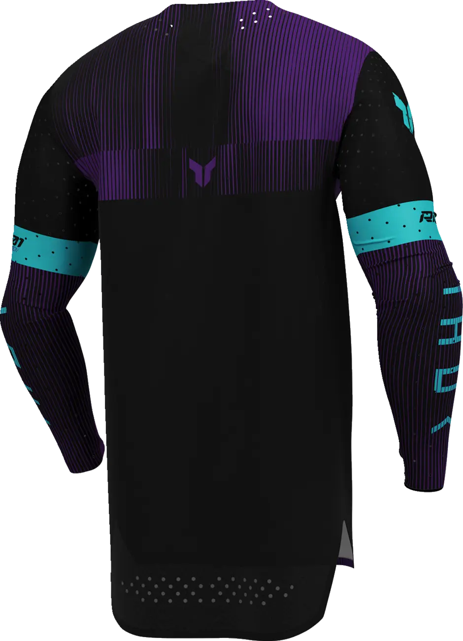 Thor Sportmode Vanish Jersey Black/Purple