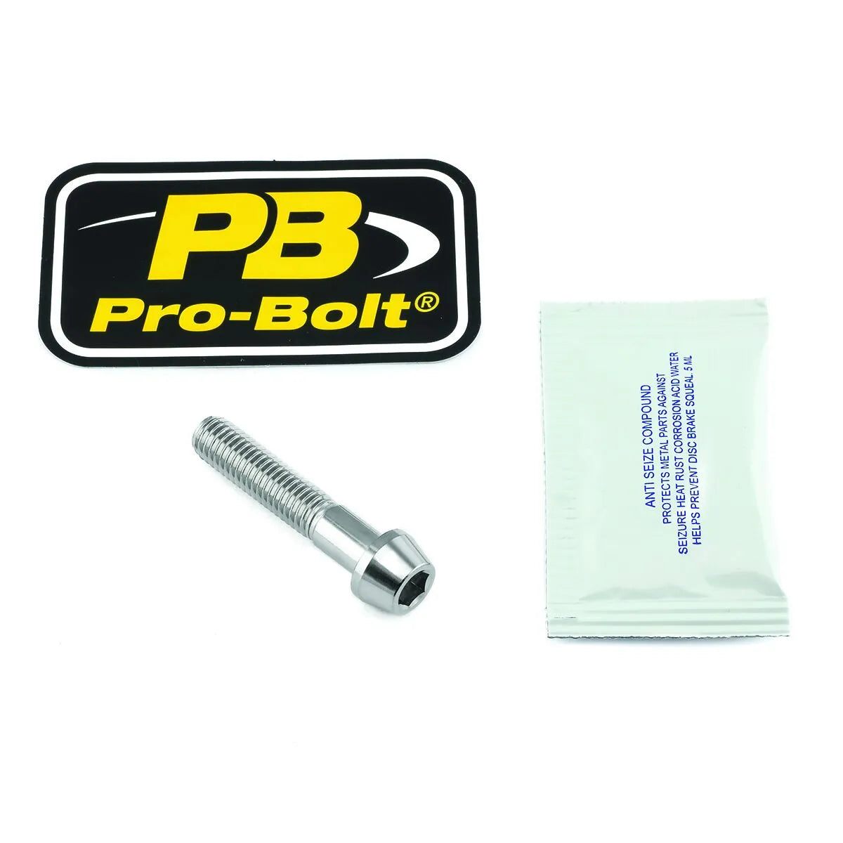 Pro Bolt Front Axle Pinch Bolt Kit Stainless Steel