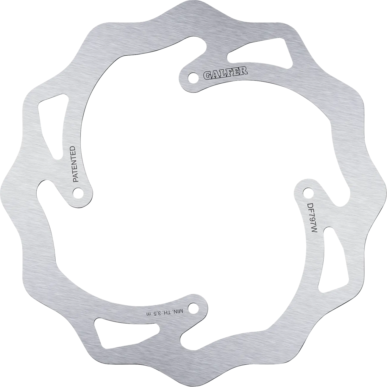 Galfer Standard Brake Rotor For Motorcycle - Rear