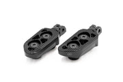Gilles Tooling Foldable Footpegs - Black Anodized Aluminum