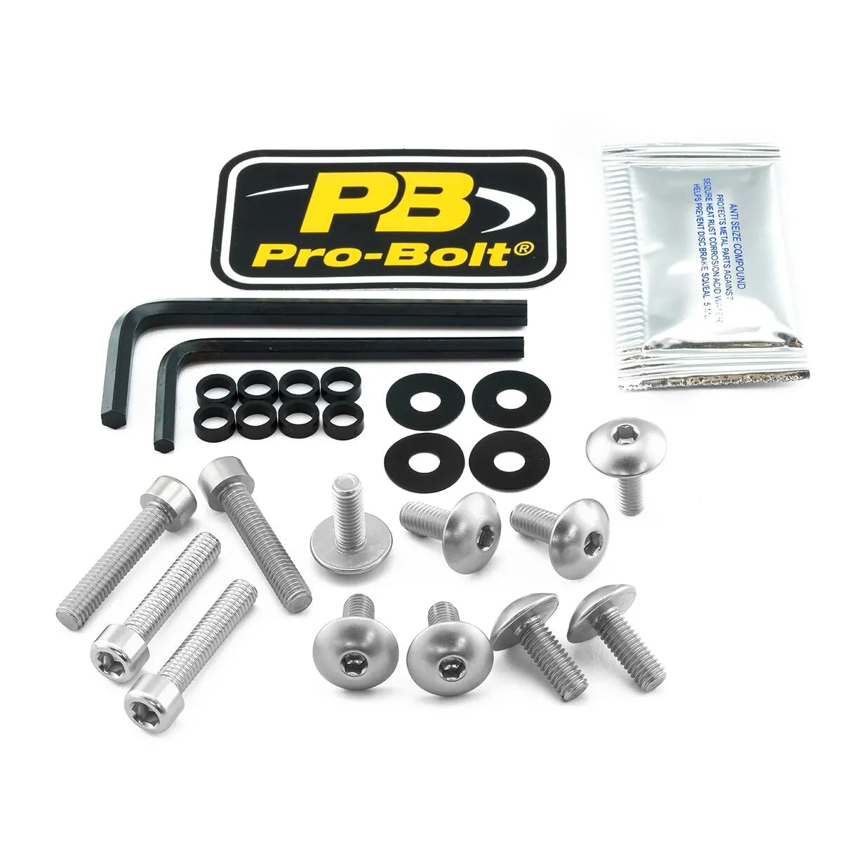 Pro Bolt Aluminium Fairing Bolt Kit For Yamaha