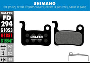 Galfer G1053 Standard Brake Pads for Shimano XTR Deore XT LX