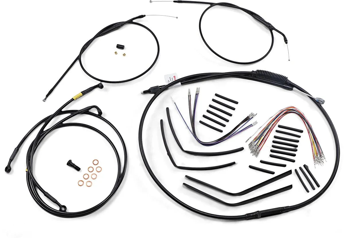 Burly Brand Jail Bar Cable Kit for T-Bars