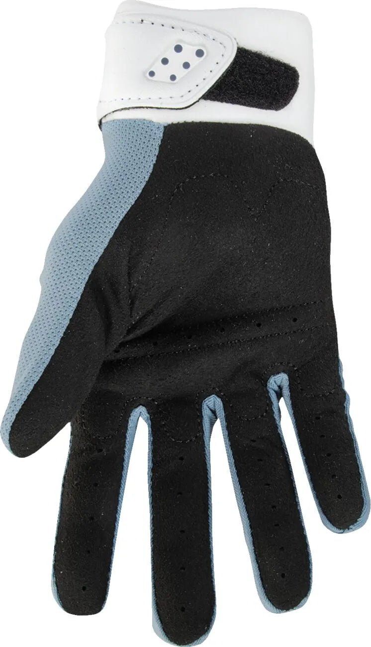 Thor Women's Spectrum Mx Gloves - White/Starlight Blue
