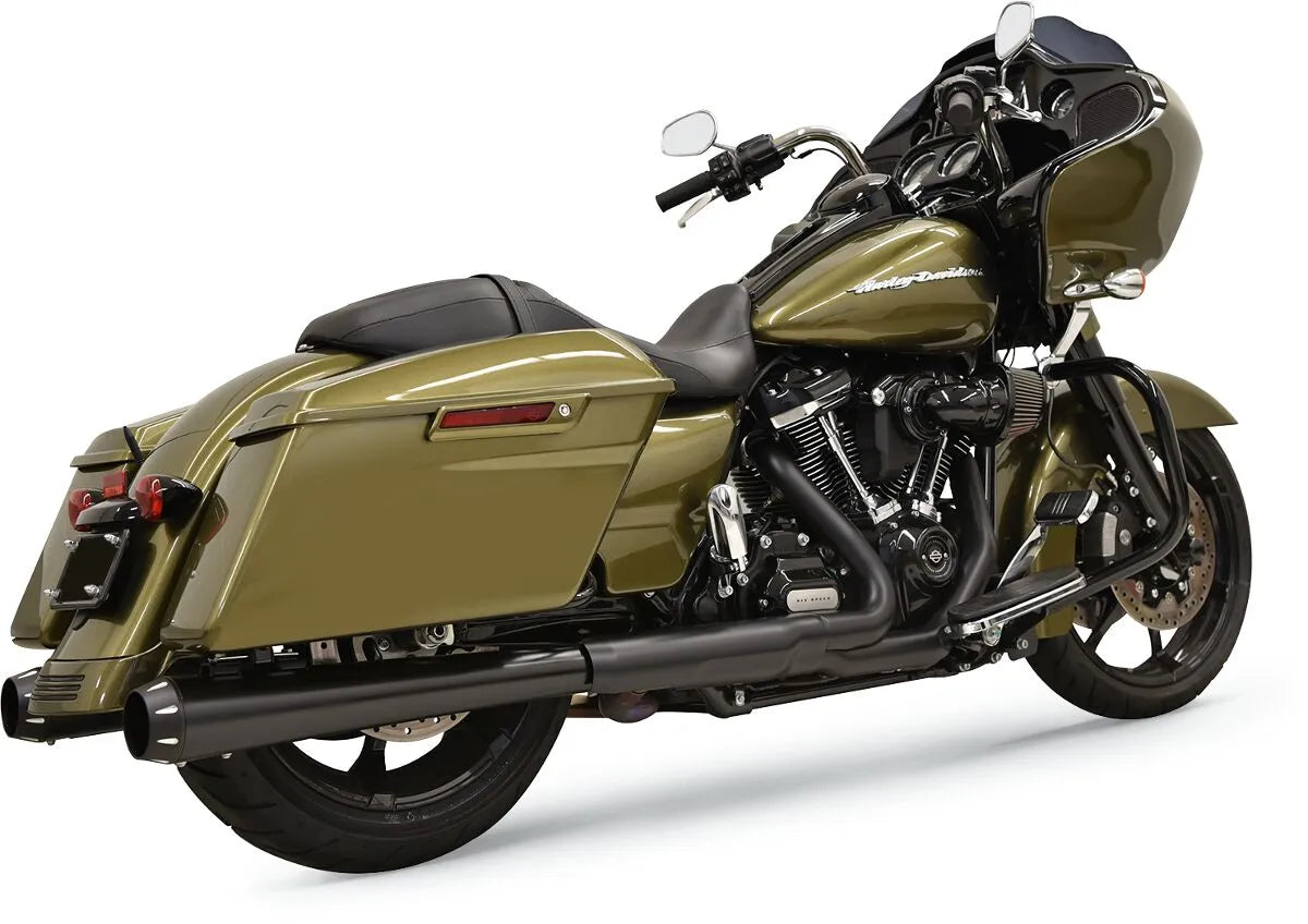 Bassani Xhaust Dnt Megaphone Slip-On Schalldämpfer - Schwarz