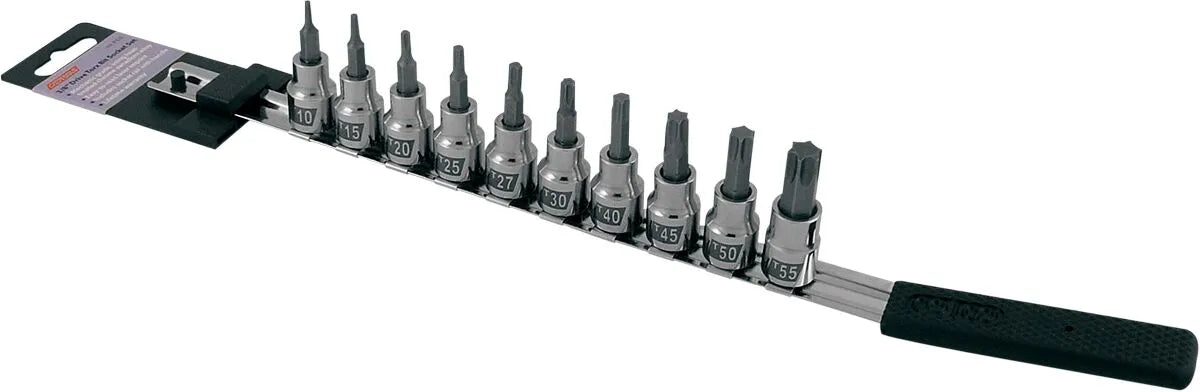 Cruztools Torx Socket Bit Set 3/8" Drive for Powersports