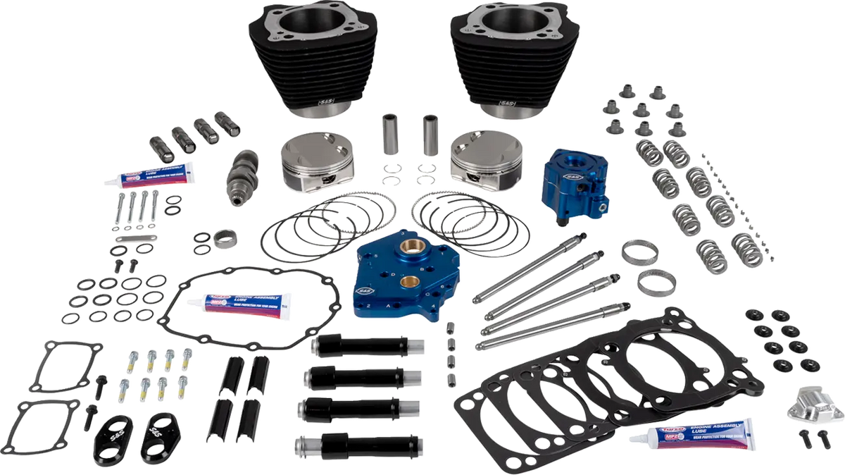 S&S Cycle Power Pack VVT Engine Performance Kit 129" for M8