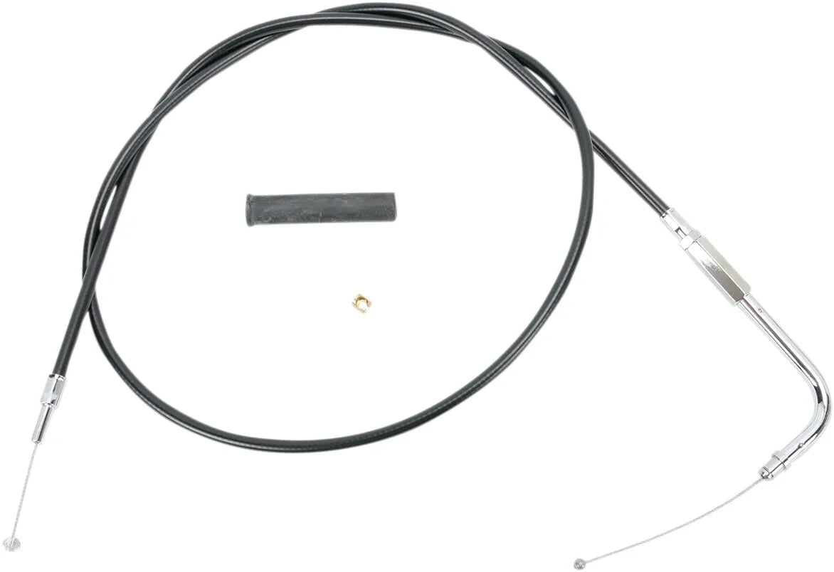 DRAG SPECIALTIES Black Vinyl Throttle Cable