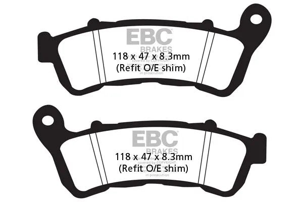 Ebc Epfa Series Extreme Pro Sintered Brake Pads - Front & Rear