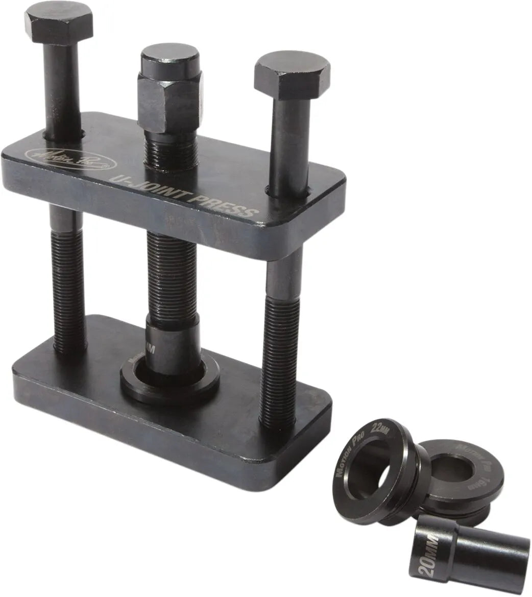 Motion Pro U-Joint Press Tool 16mm 20mm Drive Tips Black Oxide