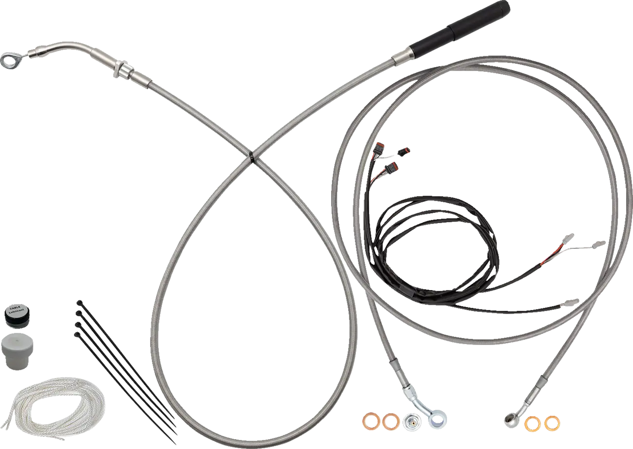 Fat Baggers Inc. EZ Install Handlebar Kit for 11"-12" Ape Hangers