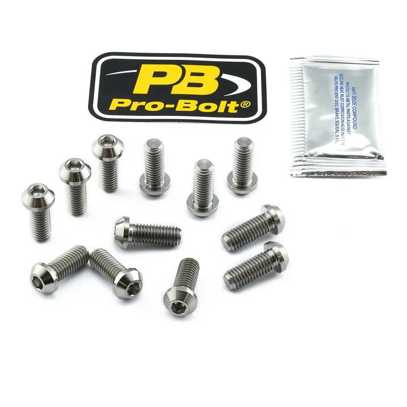 Pro Bolt Titan Bremsrotor Befestigungsbolzen Kit