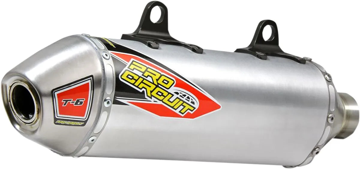 Pro Circuit T-6 Slip-on Schalldämpfer mit Funkensieb