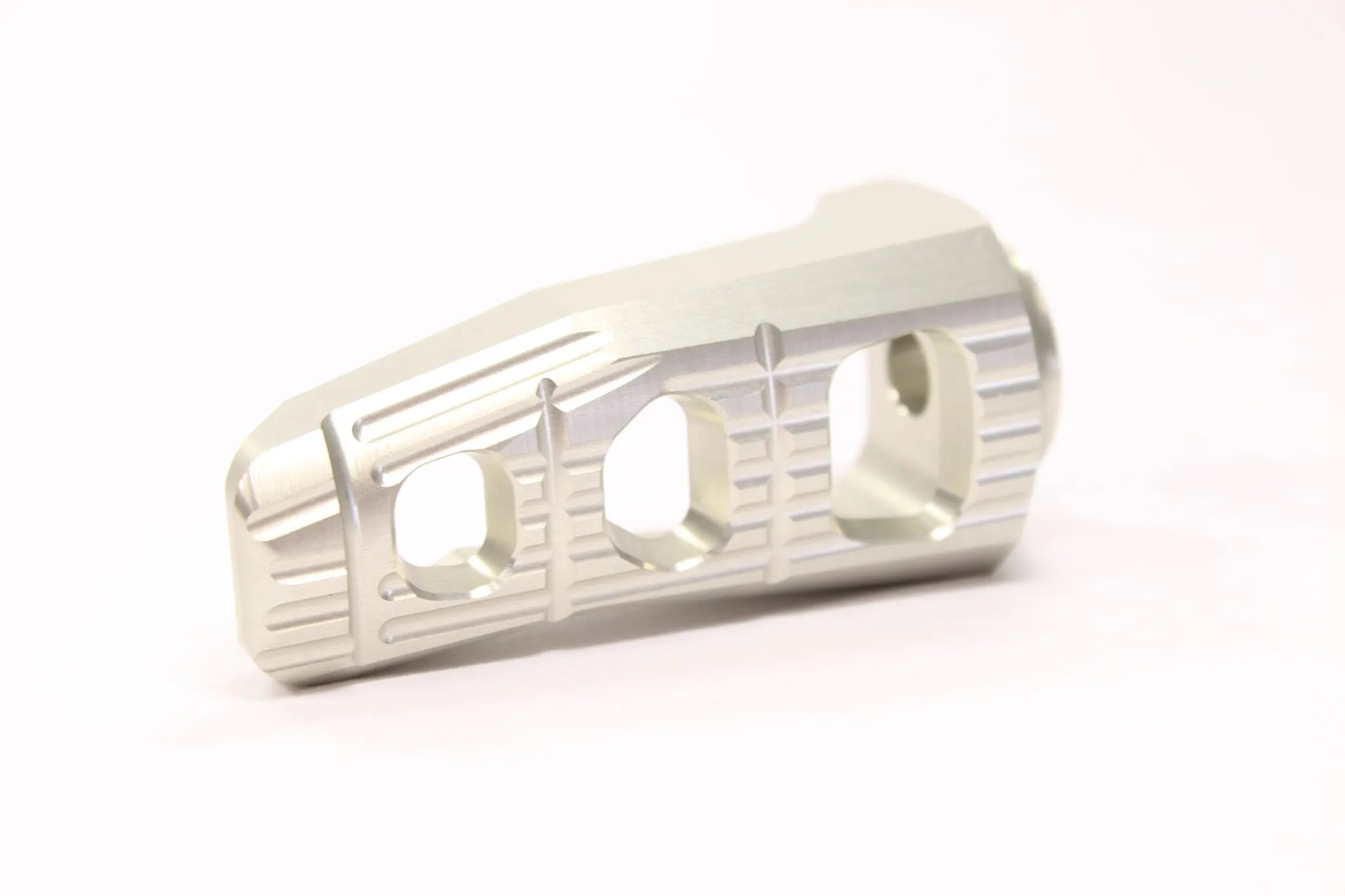 Gilles Tooling Uf20 Footpegs - Silver Aluminum Footrests