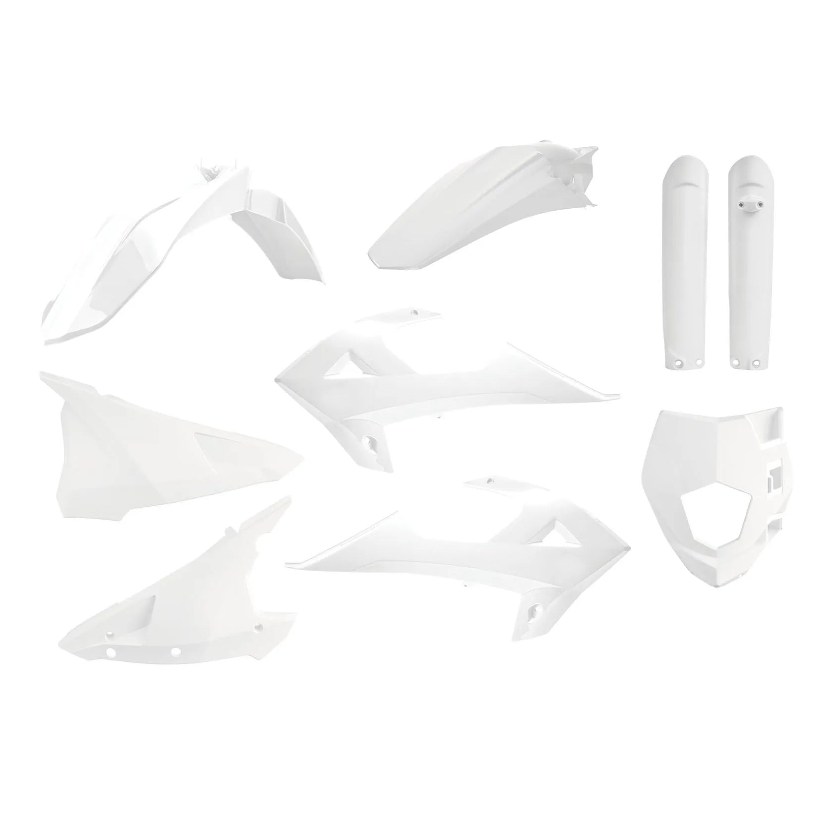 Polisport MX Complete Body Kit Replacement - White