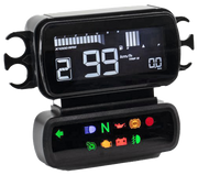 Koso D2 Riser Mounted Multifunction Meter – Gauges & Dashes
