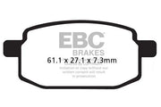 Ebc Sfac Carbon Series Scooter Bremsbeläge