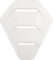 Icon Ultraflite Helmet Mouthpiece Gloss White