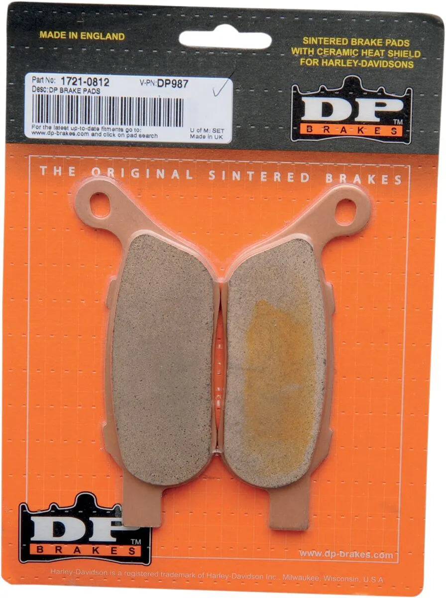 DP Brakes Sintermetall Bremsbeläge Für Harley/buell - Hinten