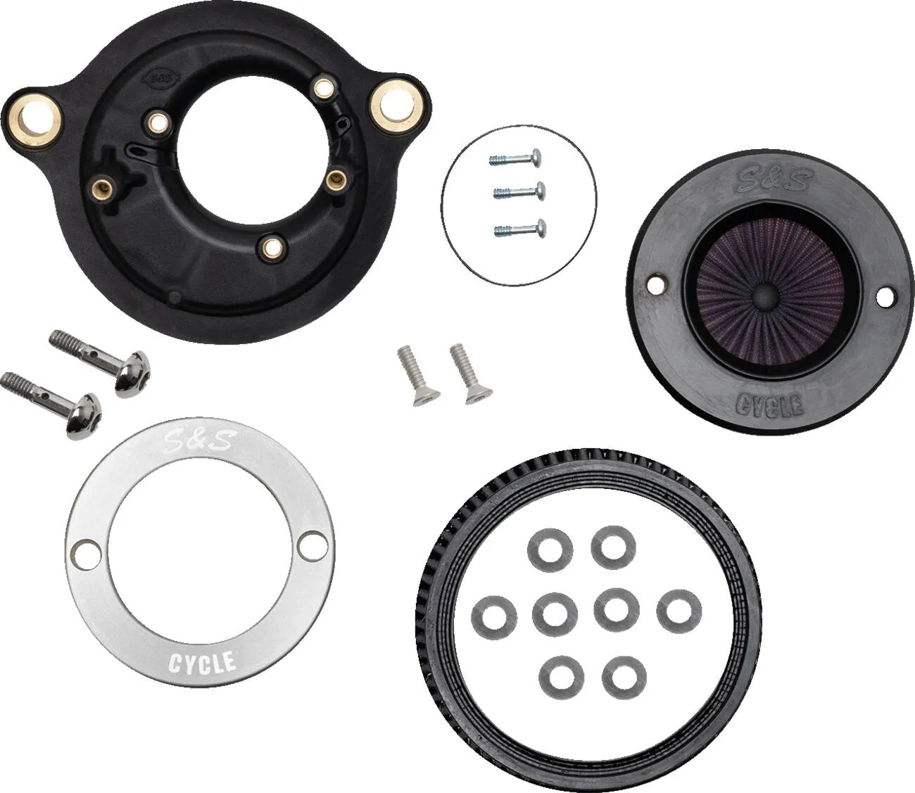 S&s Cycle Air Stinger Stealth Air Cleaner Kit