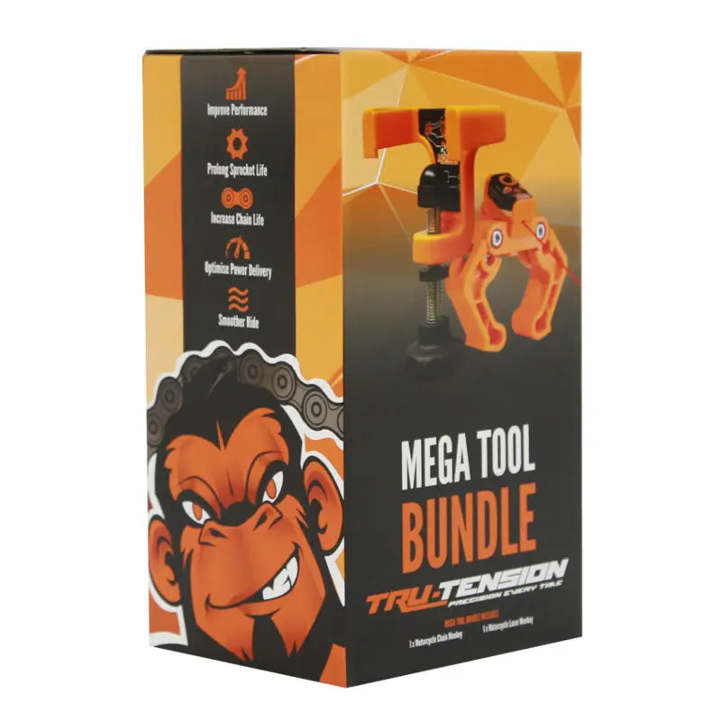 Tru-Tension Chain Monkey Laser Monkey Mega Bundle Chain Tool Kit