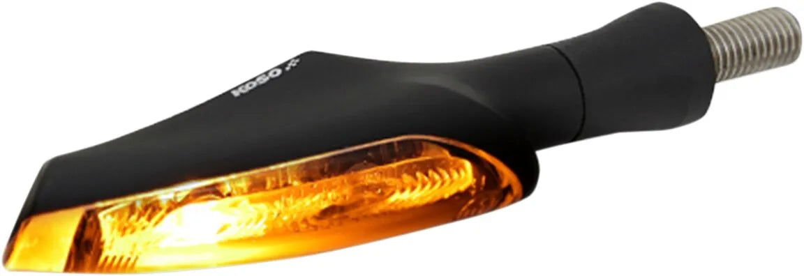 Koso North America Led Indicator - Black Matte
