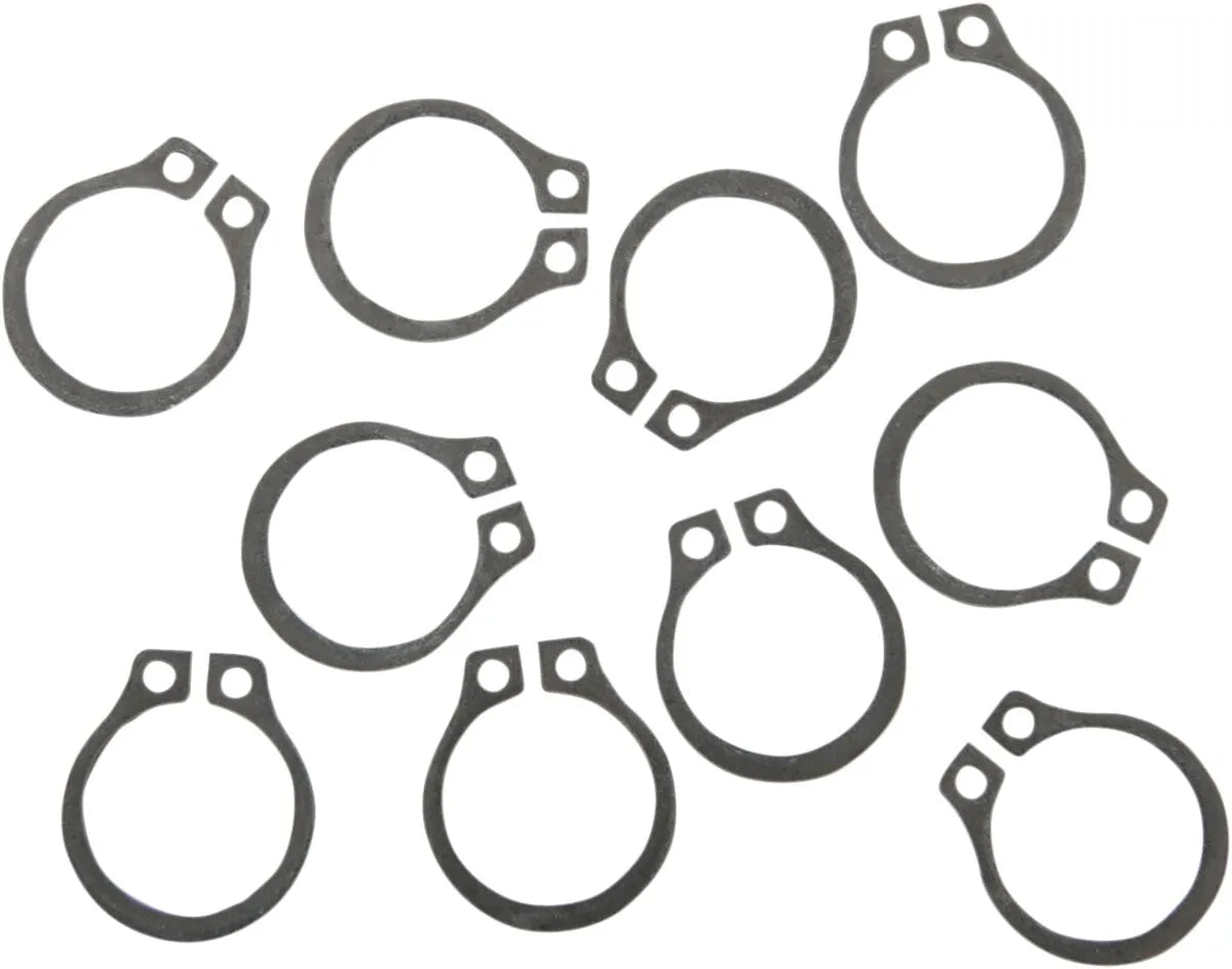 Eastern Motorcycle Parts Snap Rings - 10 Pack