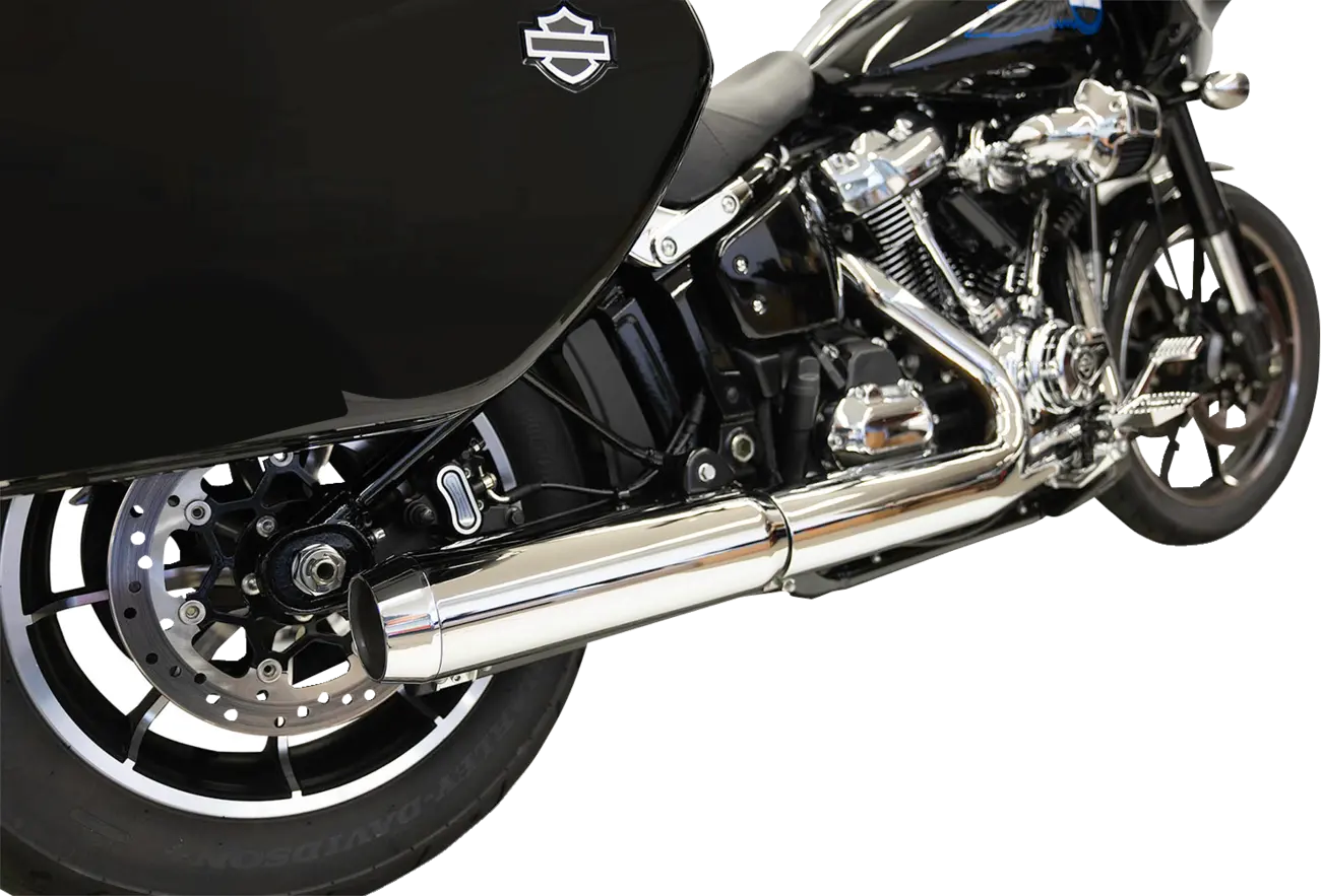 Bassani Xhaust 4" Slip-on Schalldämpfer mit Baffle Core