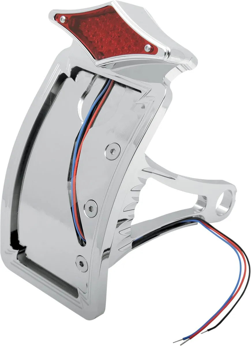 Drag Specialties Diamond Led Taillight And License Plate