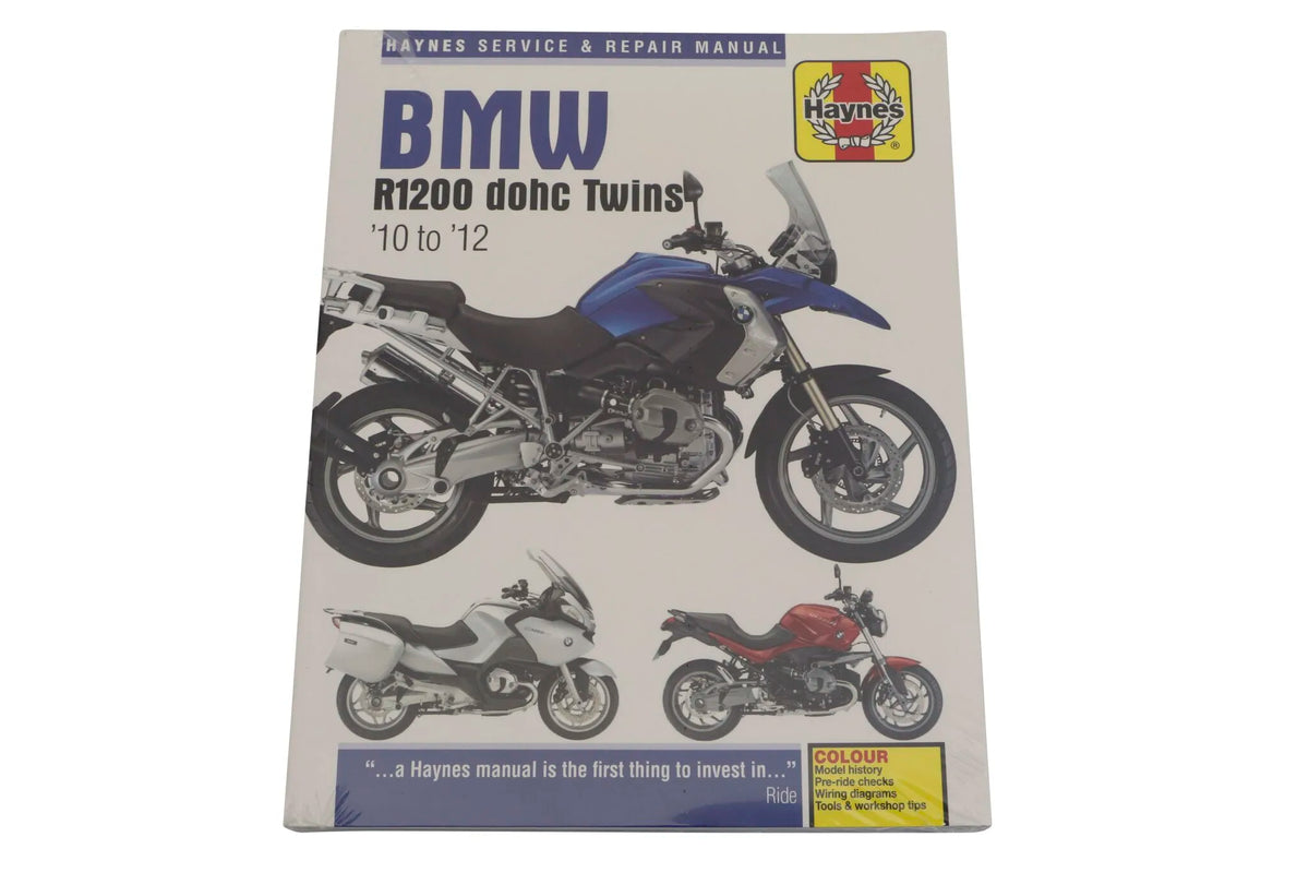 Haynes R1200 DOHC Service Manual for BMW R1200 2010-2012