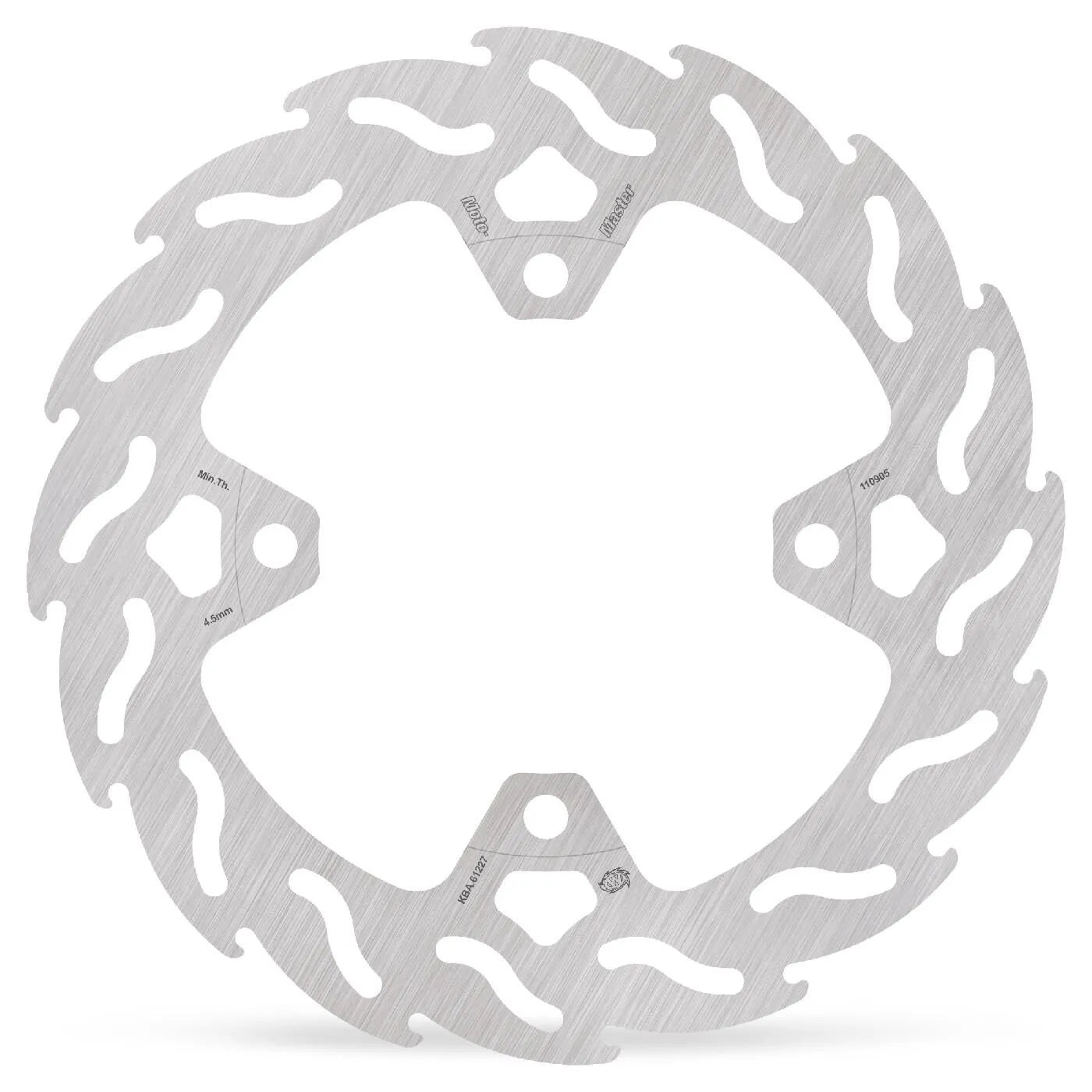 Moto-Master Flame Series Feste Bremsscheibe - Hinten