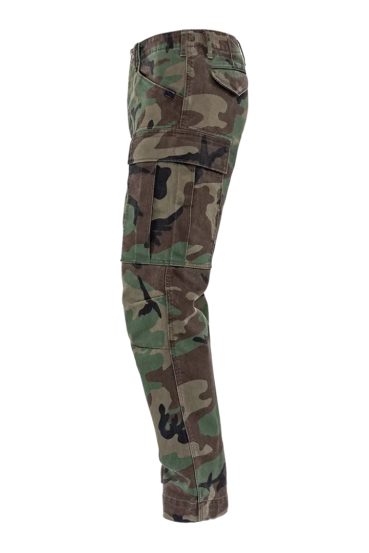 John Doe Regular Cargo Mono Riding Pants Camo 2.0