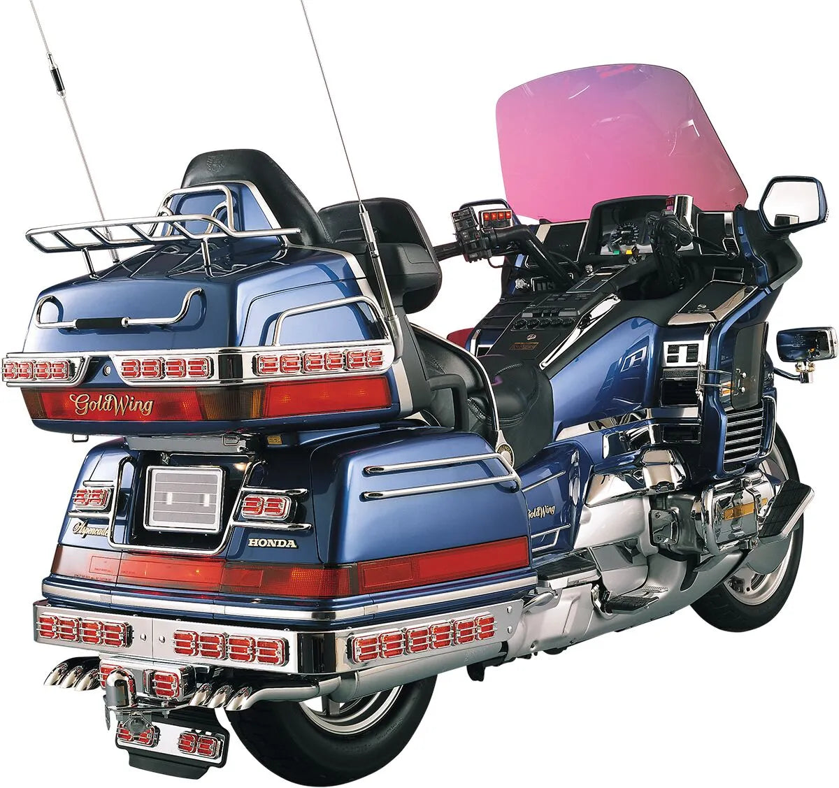 Parts Unlimited Chrome Glove Box Accent Plate